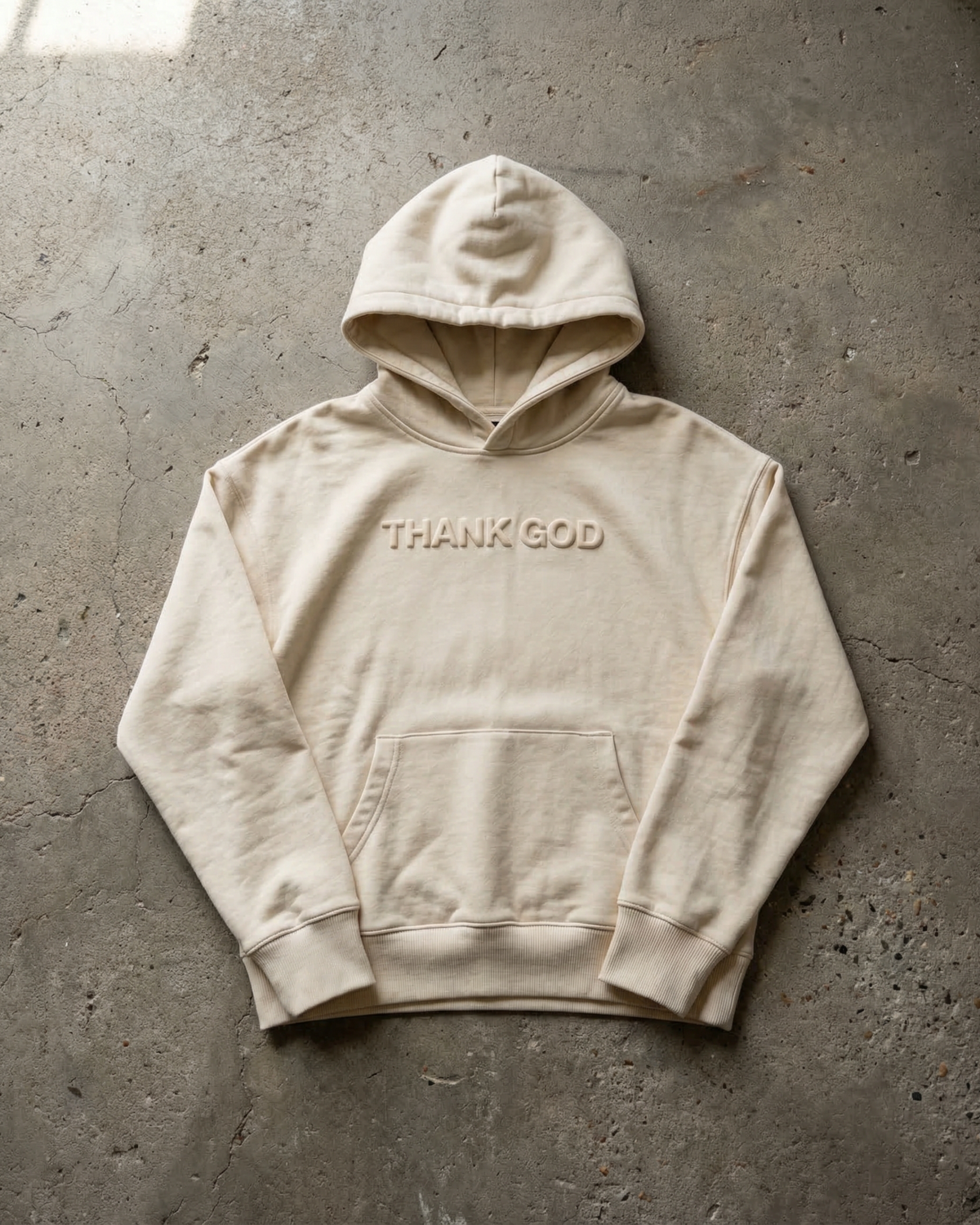 Embossed Hoodie